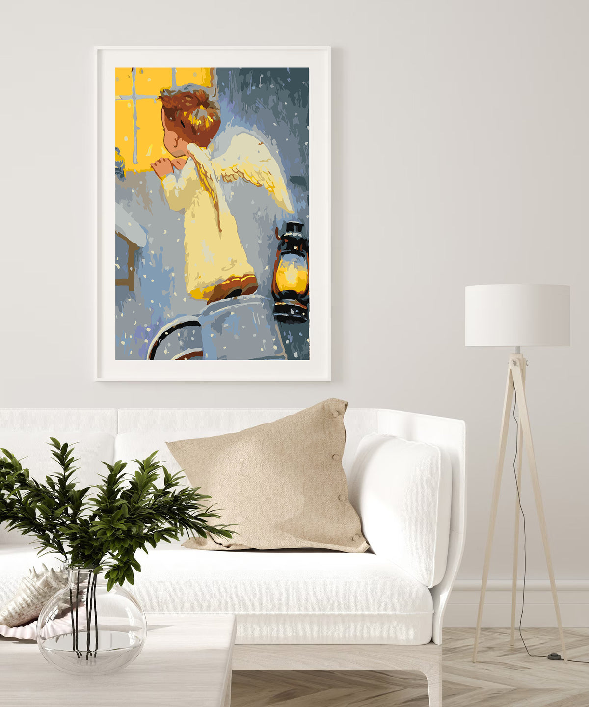 Painting by numbers - Little Angel 4414