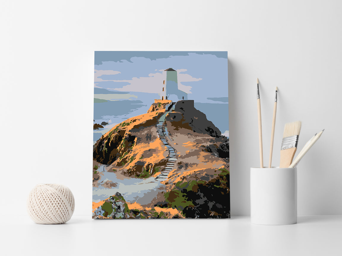 Pictura pe numere - Turn in Munte 4417