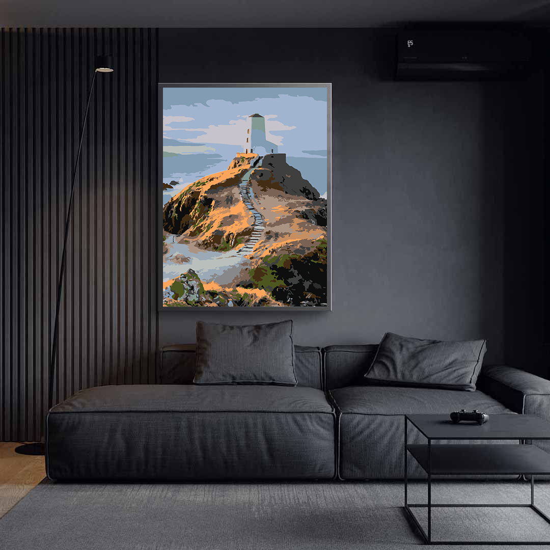Pictura pe numere - Turn in Munte 4417