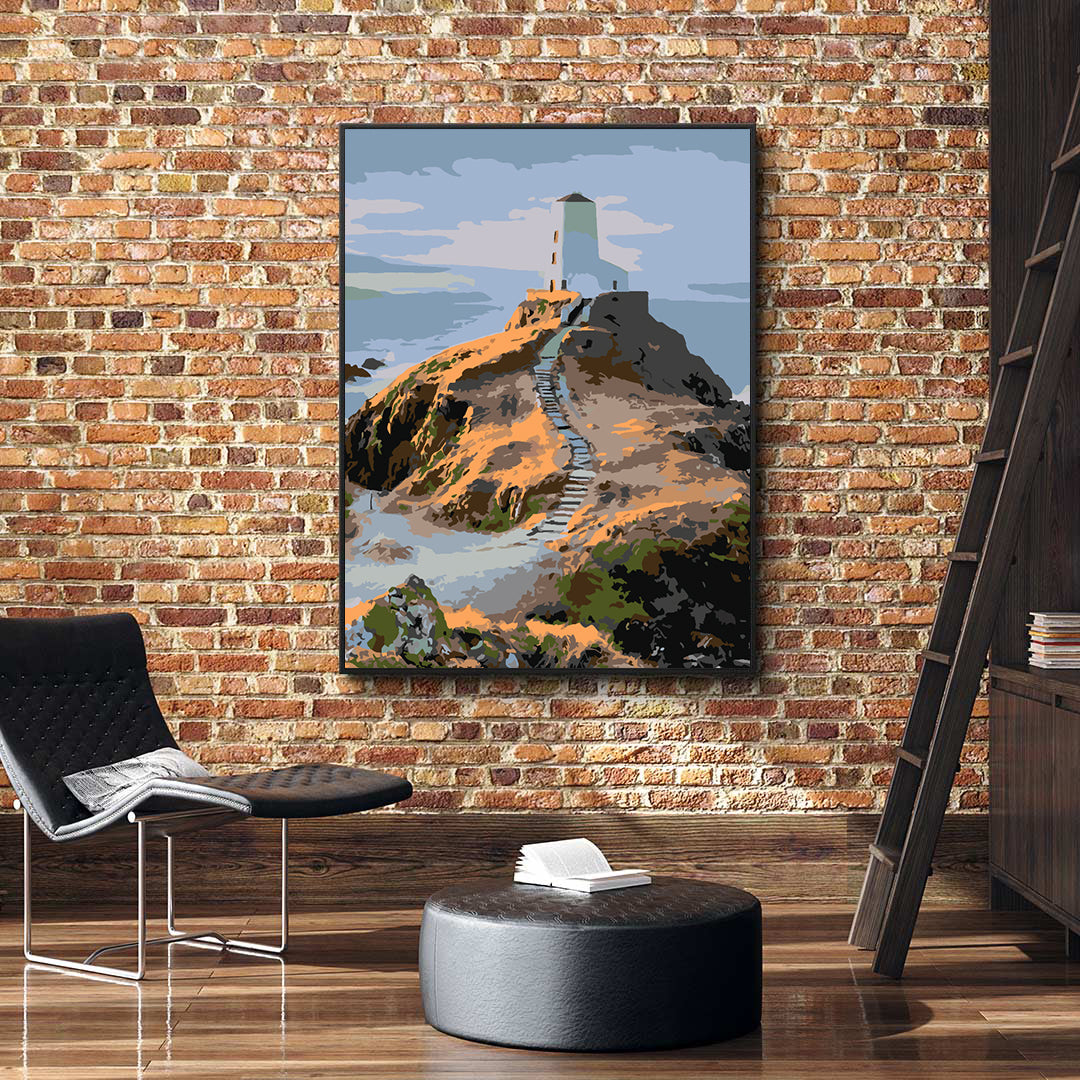 Pictura pe numere - Turn in Munte 4417