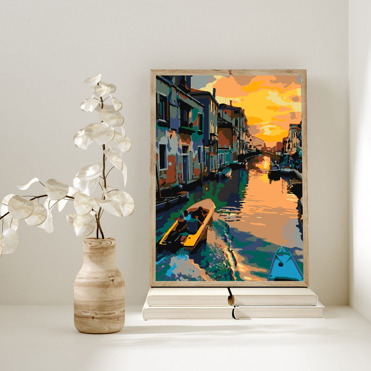 Paint by numbers - City on Water 4421