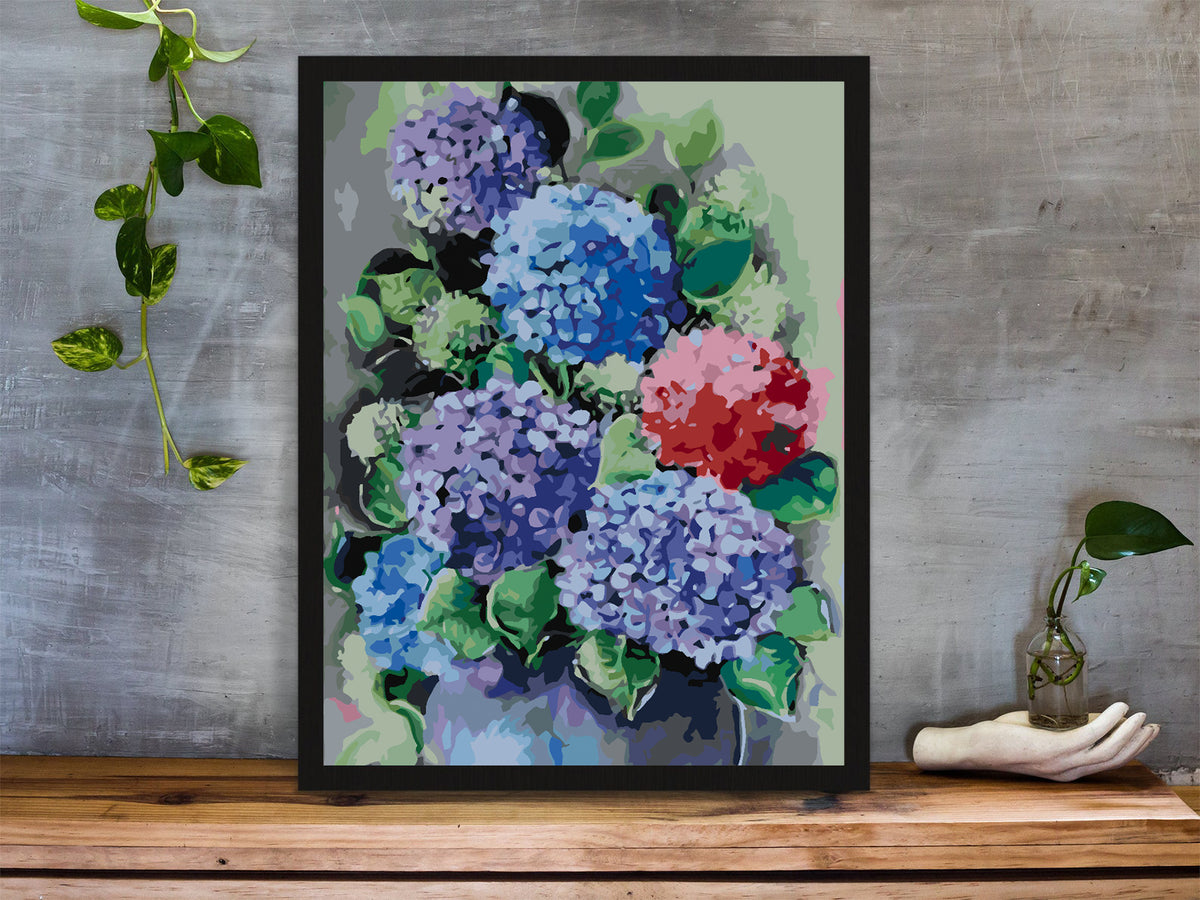 Painting by numbers - Flowers 4427