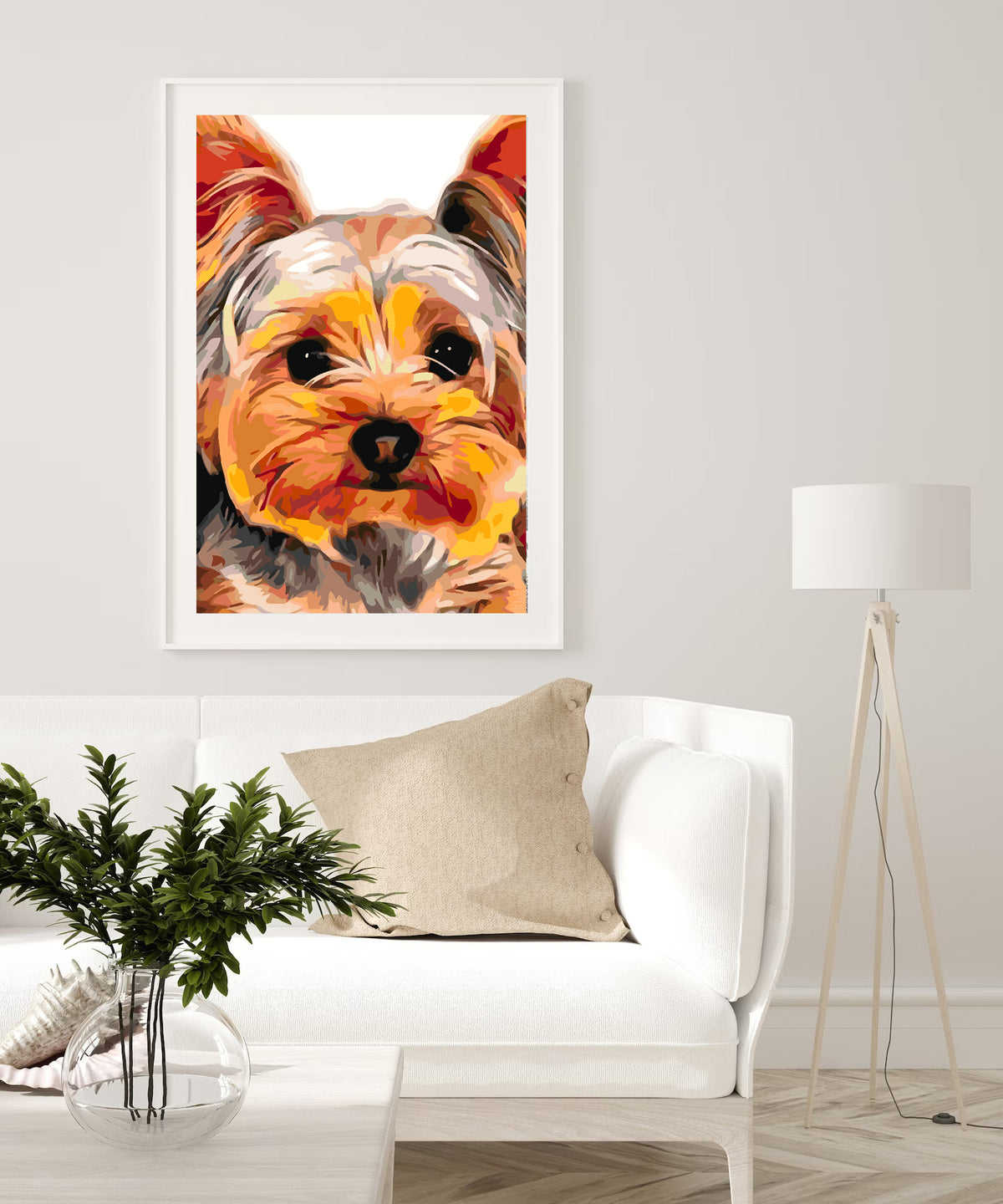 Painting by numbers - York Terrier 4428