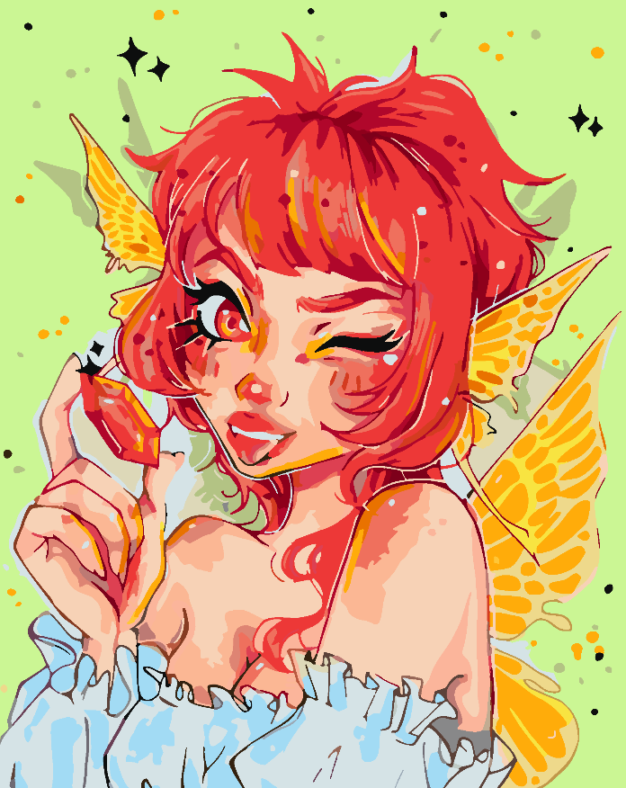 Paint by numbers - Magic Fairy 4432