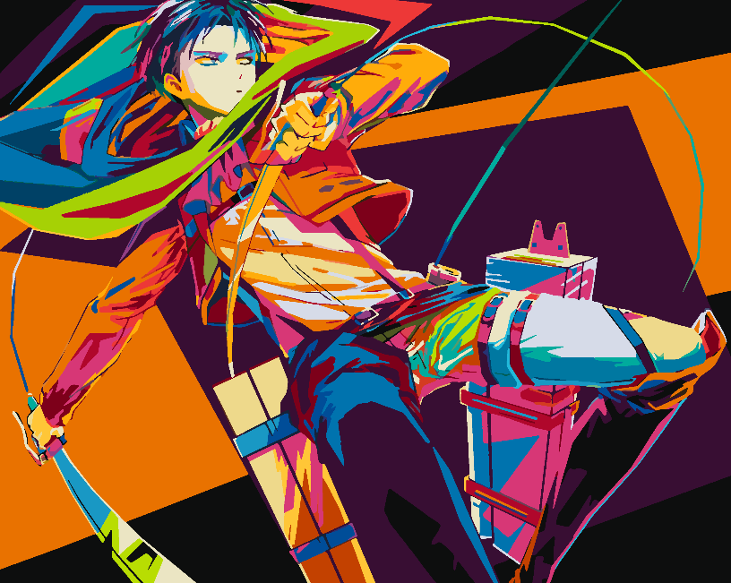 Painting by numbers - Anime 4435