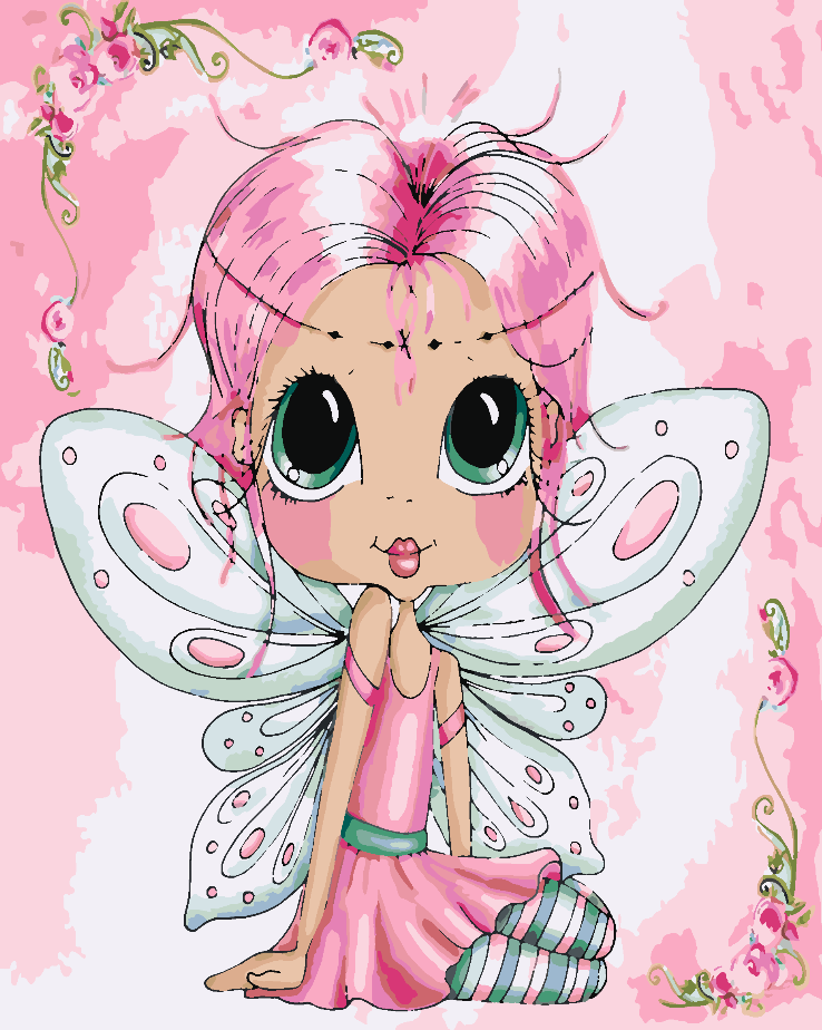 Paint by numbers - Magical fairy 4437