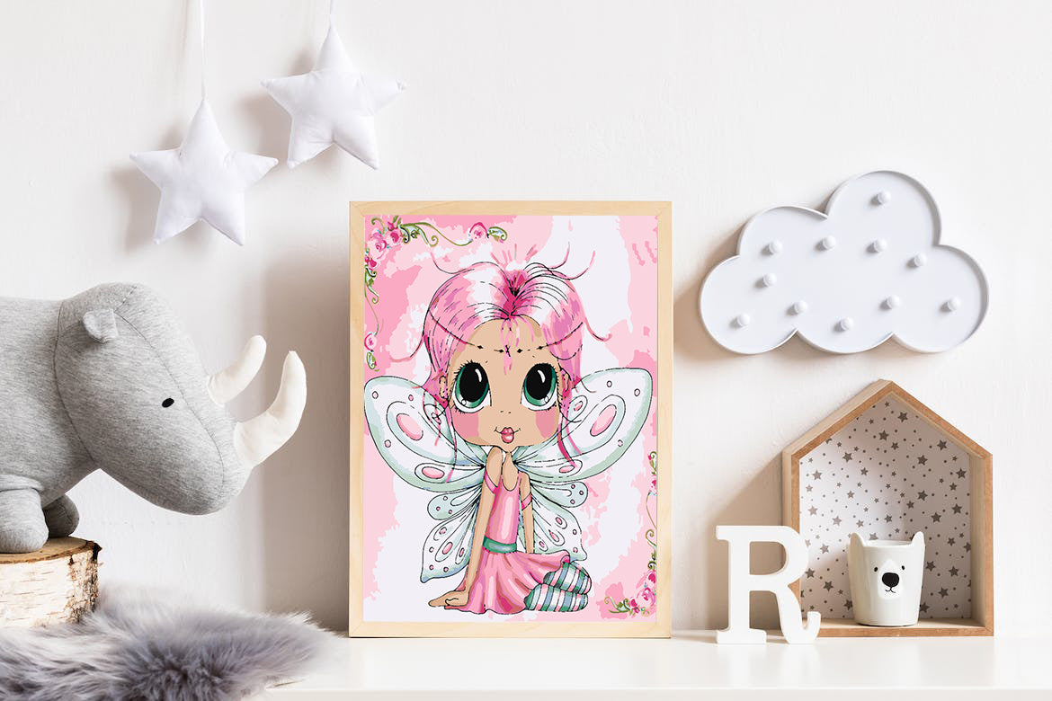Paint by numbers - Magical fairy 4437