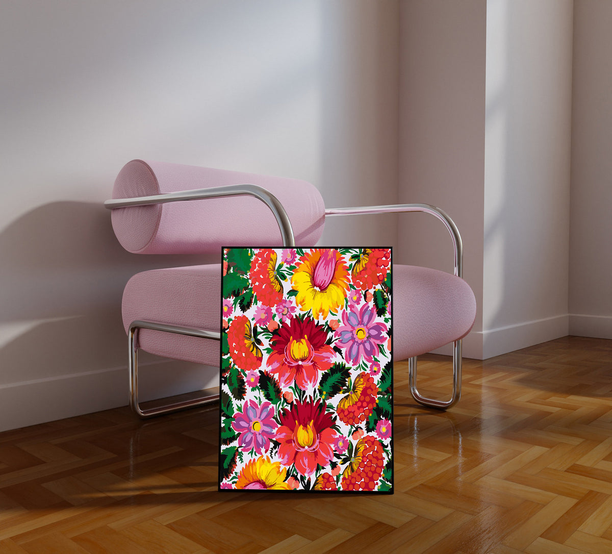Paint by numbers - Multicolored Flowers 4438