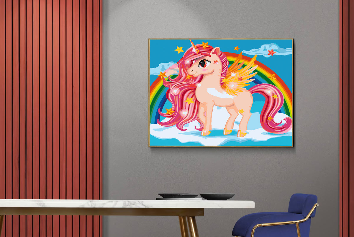 Pictura pe numere - Little Ponny 4440