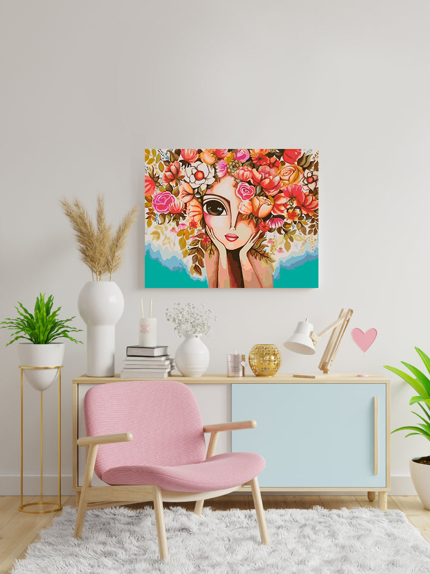 Paint by numbers - Flower Head 4449