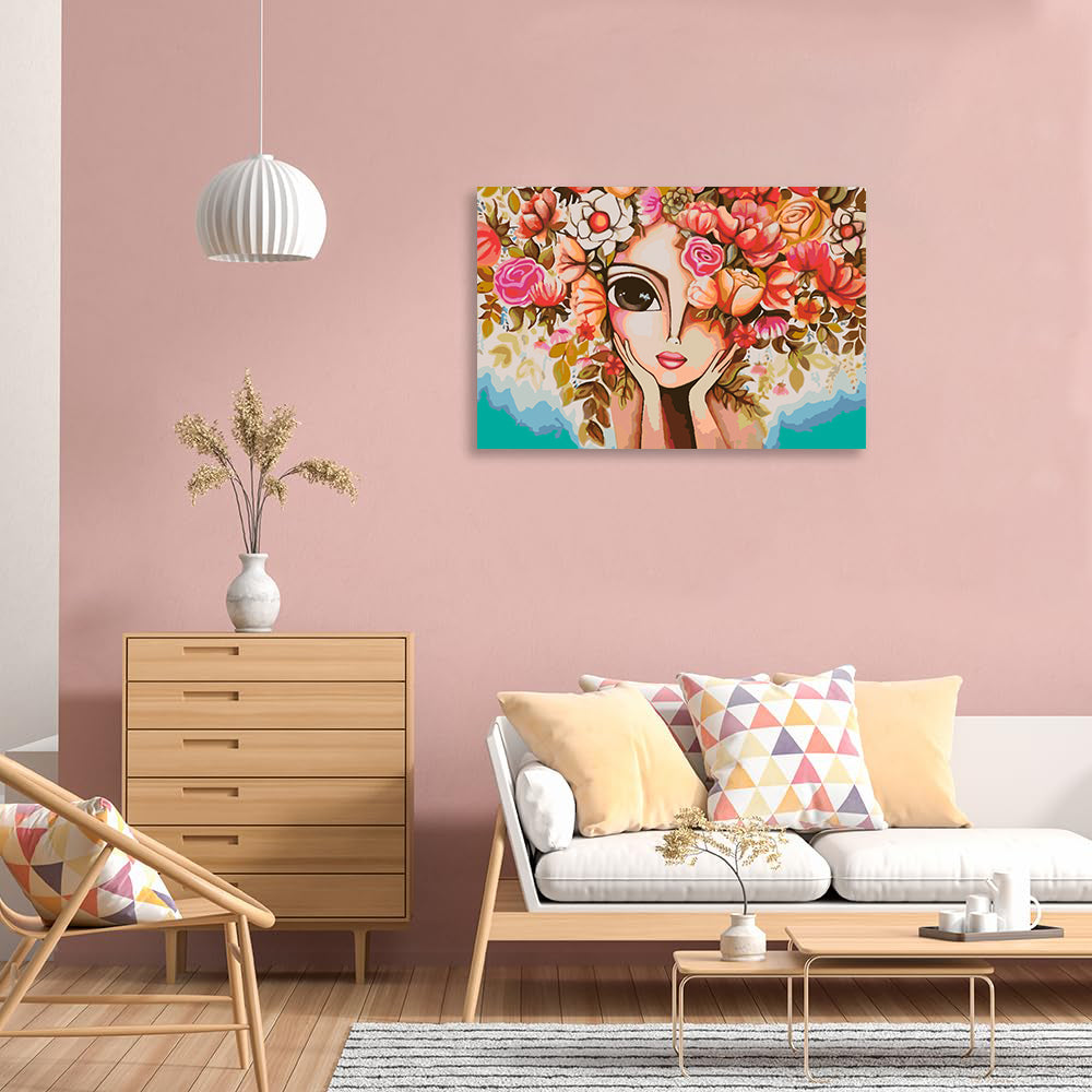 Paint by numbers - Flower Head 4449