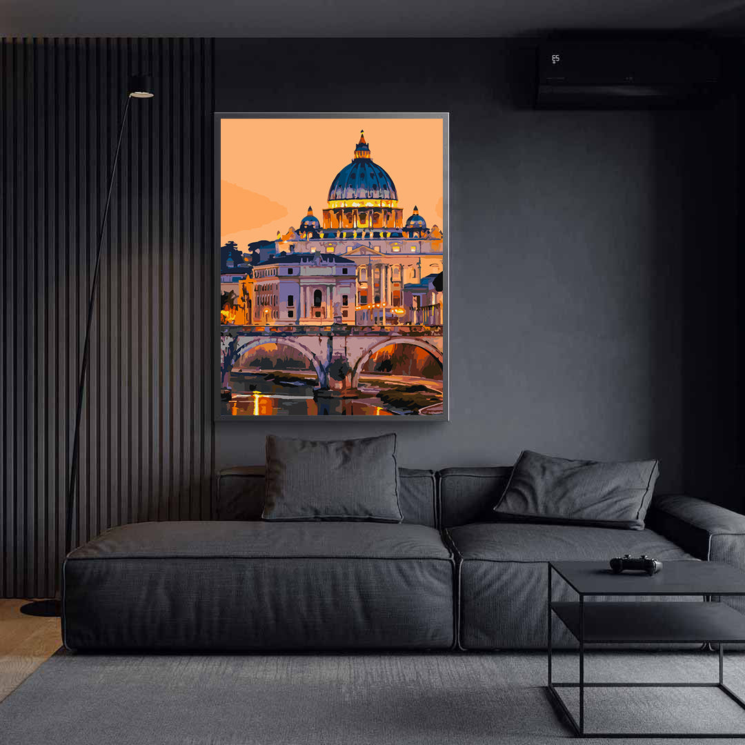 Paint by numbers - St. Peter's Basilica 4455