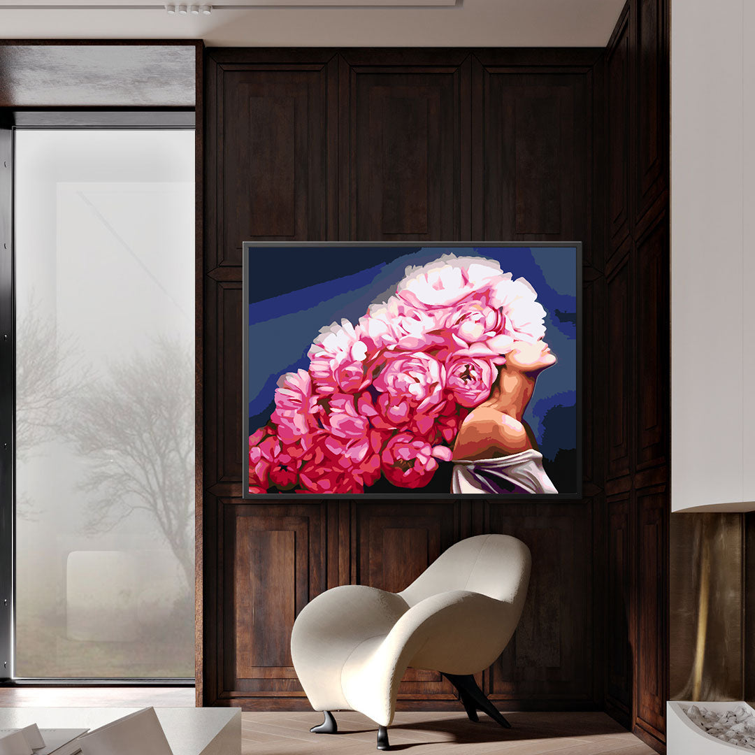 Painting by numbers - Flower Head 4457