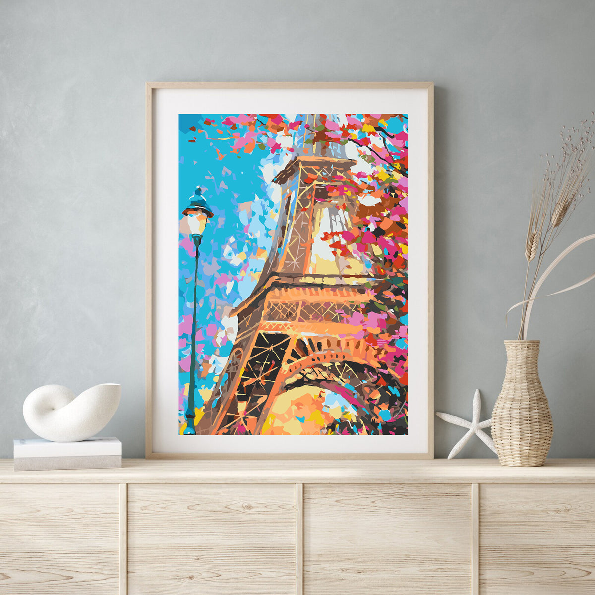Painting by numbers - Eiffel Tower 4458