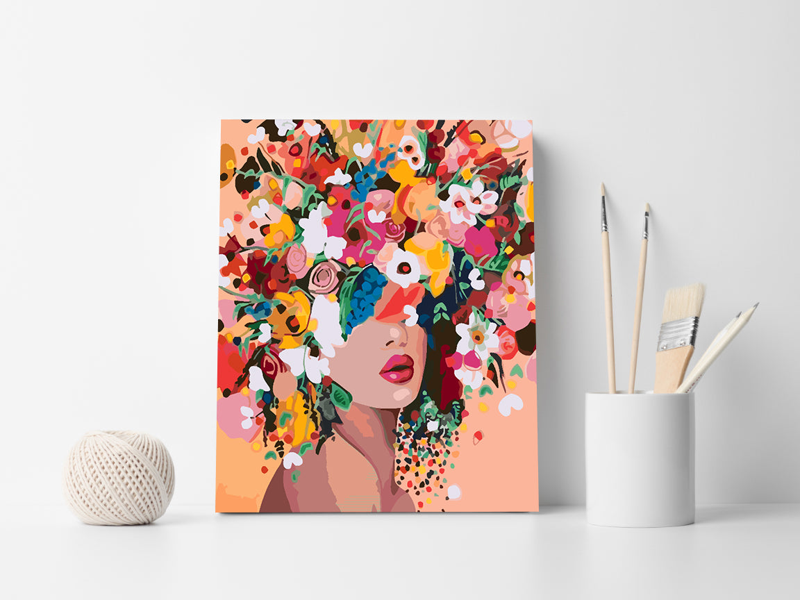 Paint by numbers - Flower Head 4459