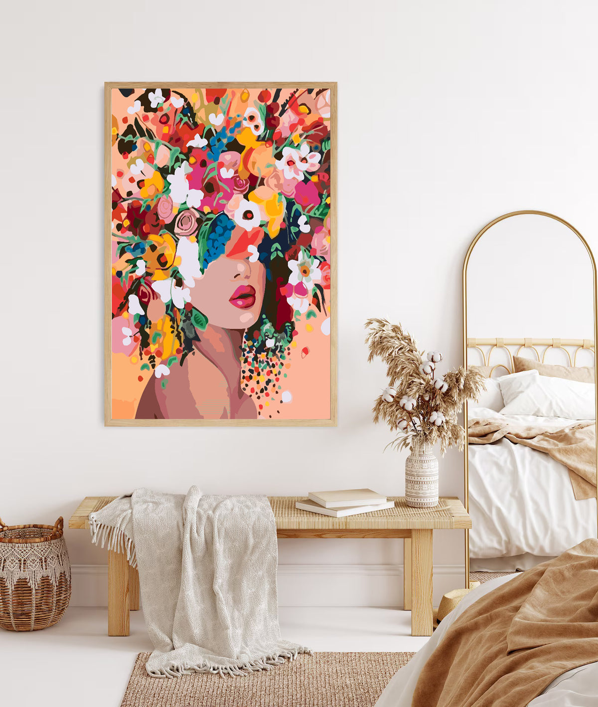 Paint by numbers - Flower Head 4459