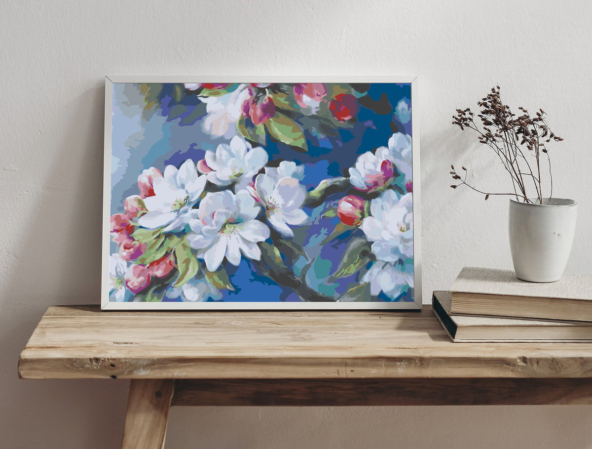 Painting by numbers - Flowers 4460