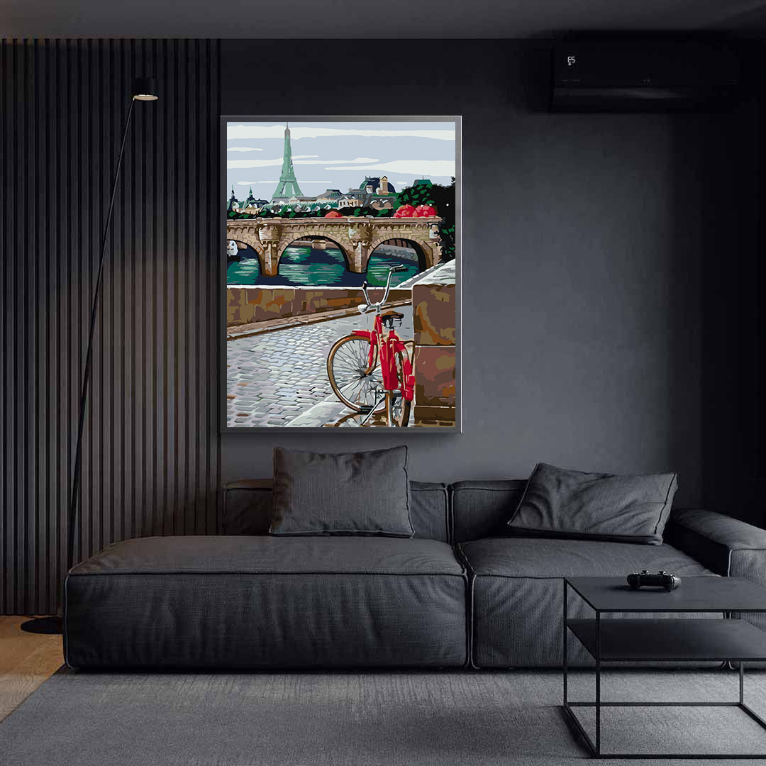 Paint by numbers - Rainy Day in Paris 4463