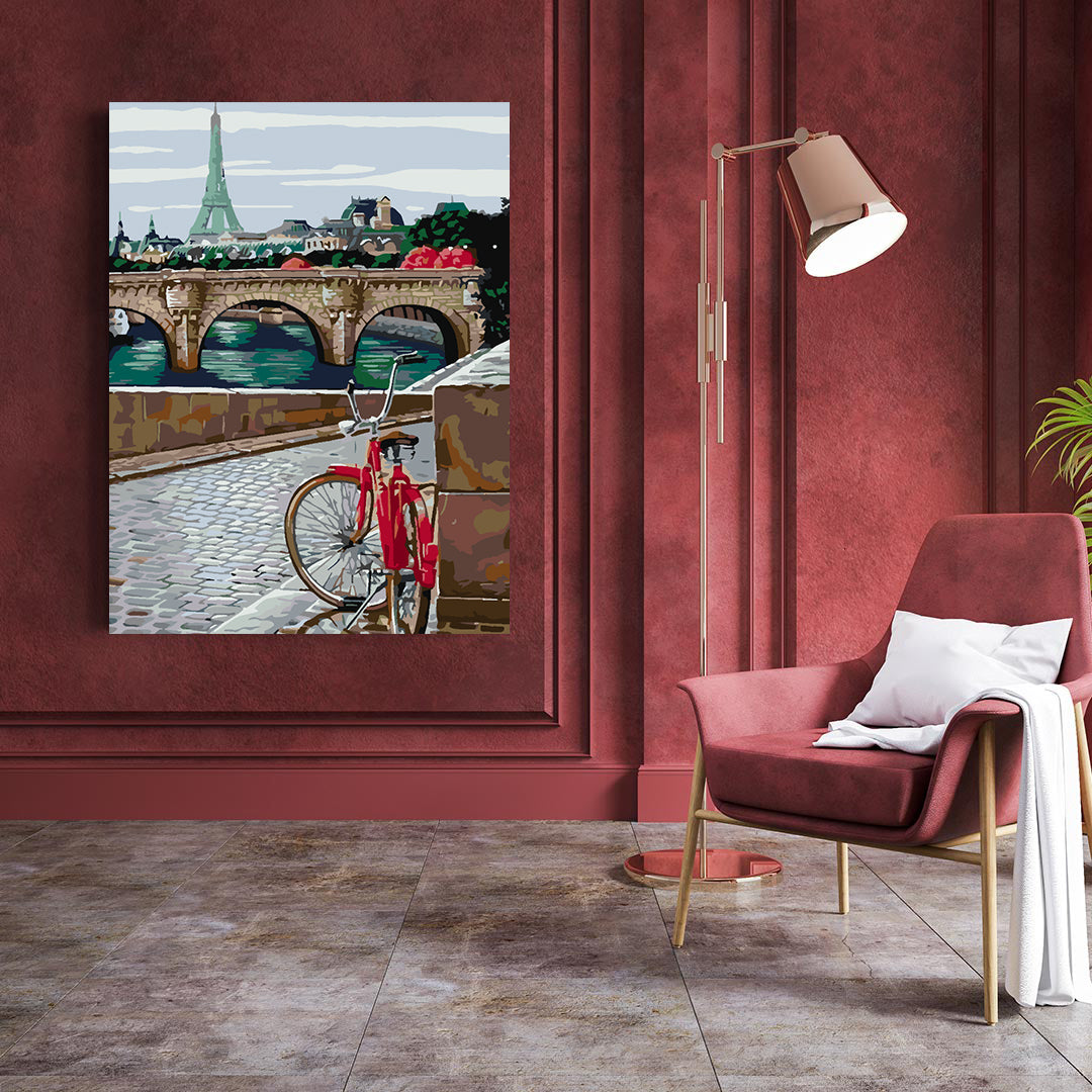 Paint by numbers - Rainy Day in Paris 4463