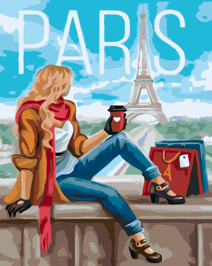 Painting by numbers - Paris 4469