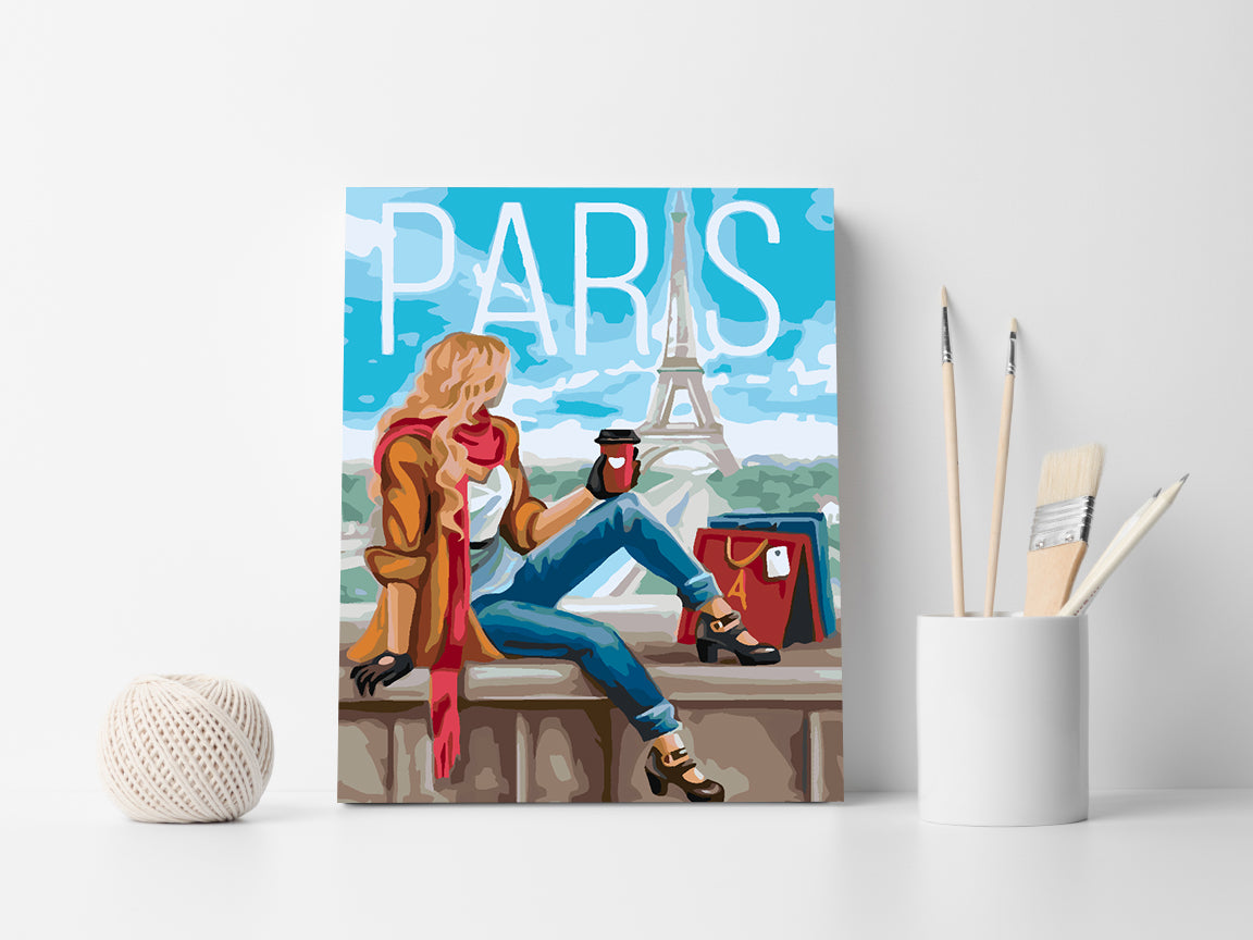 Painting by numbers - Paris 4469