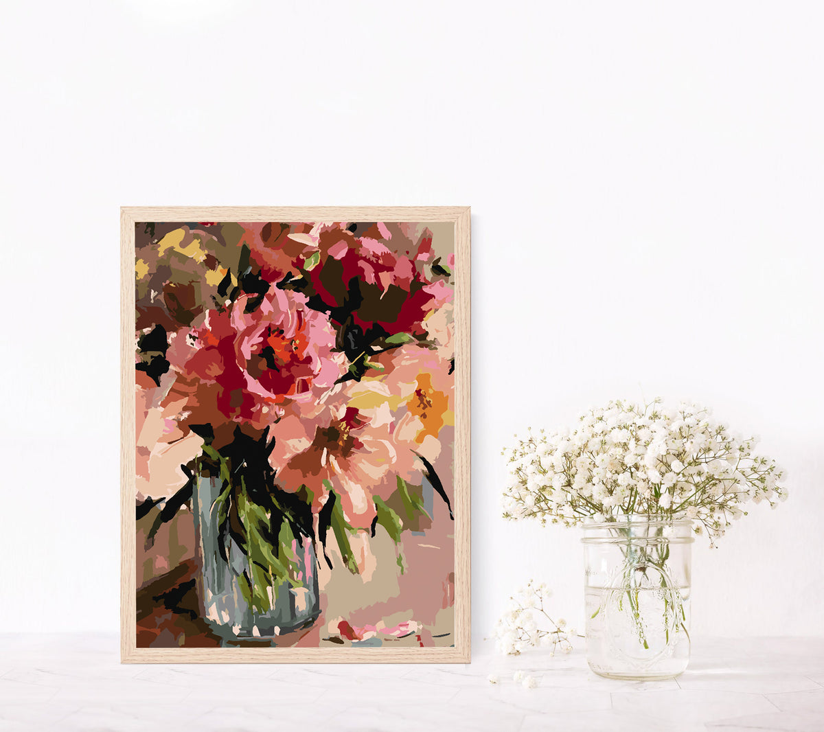 Paint by numbers - Flowers in a Vase 4472