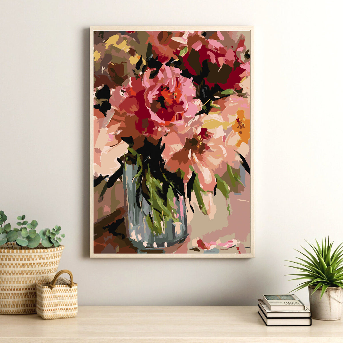 Paint by numbers - Flowers in a Vase 4472