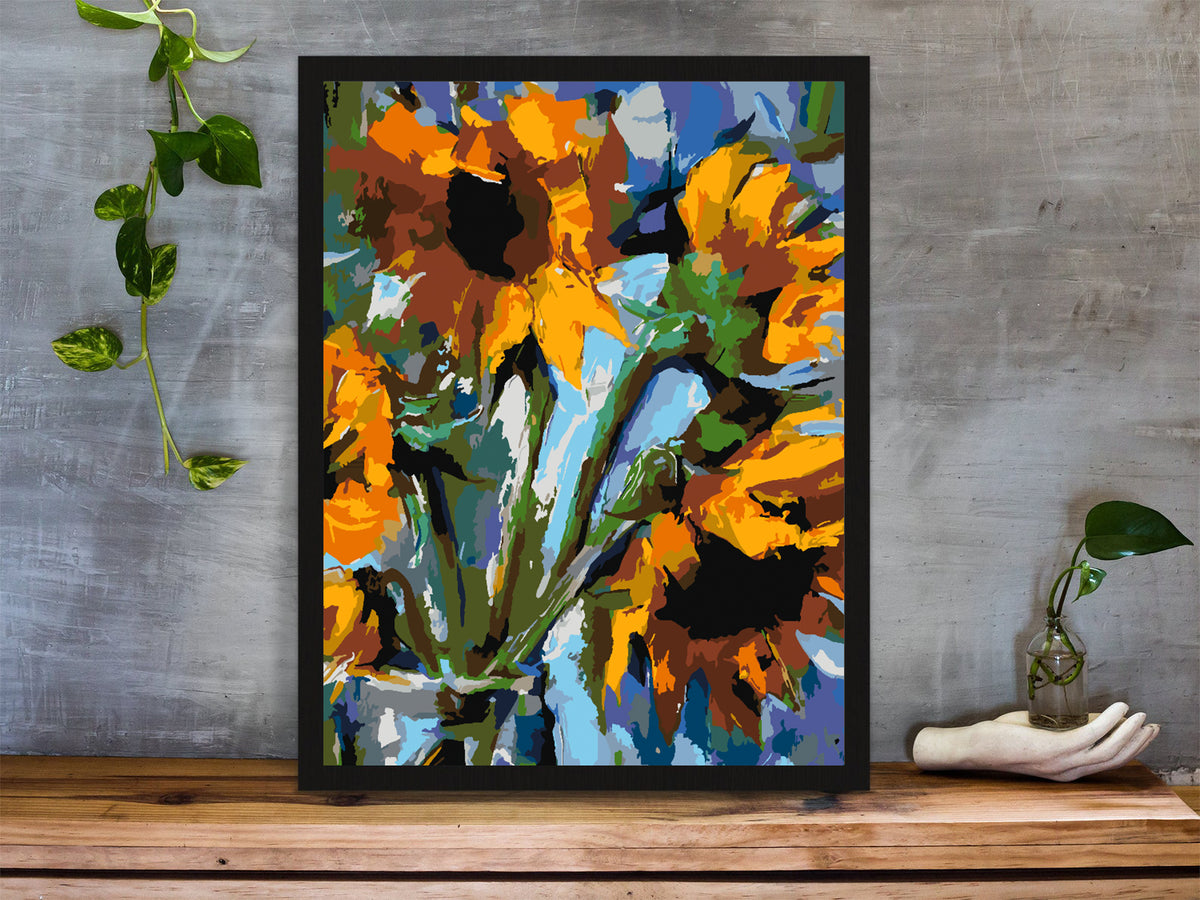 Paint by numbers - Flowers in a Vase 4473