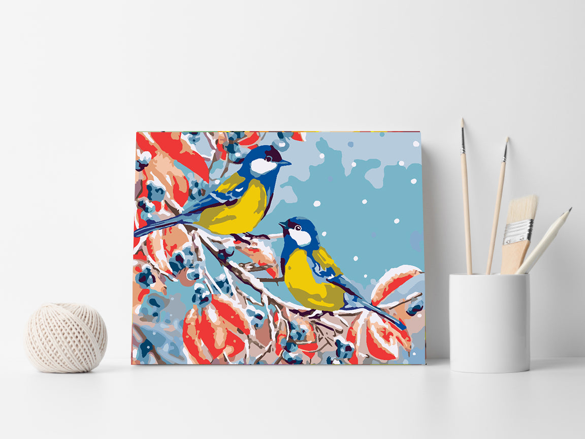 Paint by numbers - Spring Birds 4477