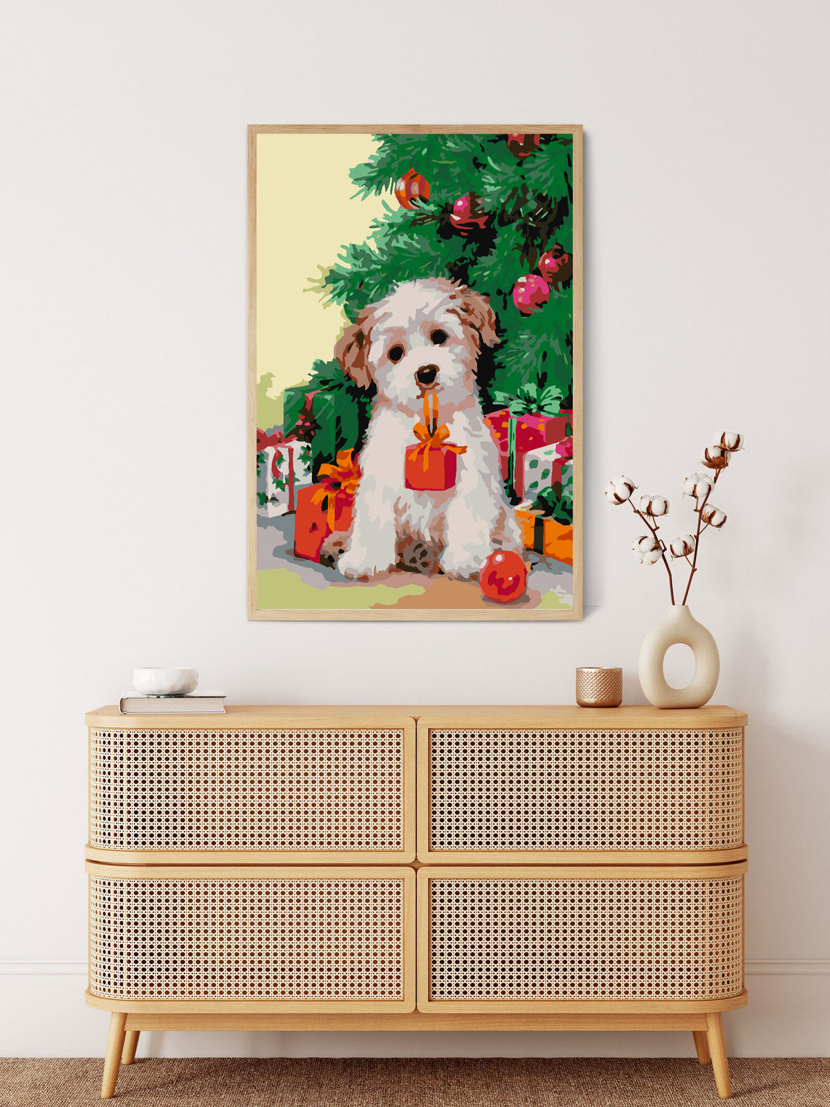 Paint by numbers - Dog at Brăduț 4479