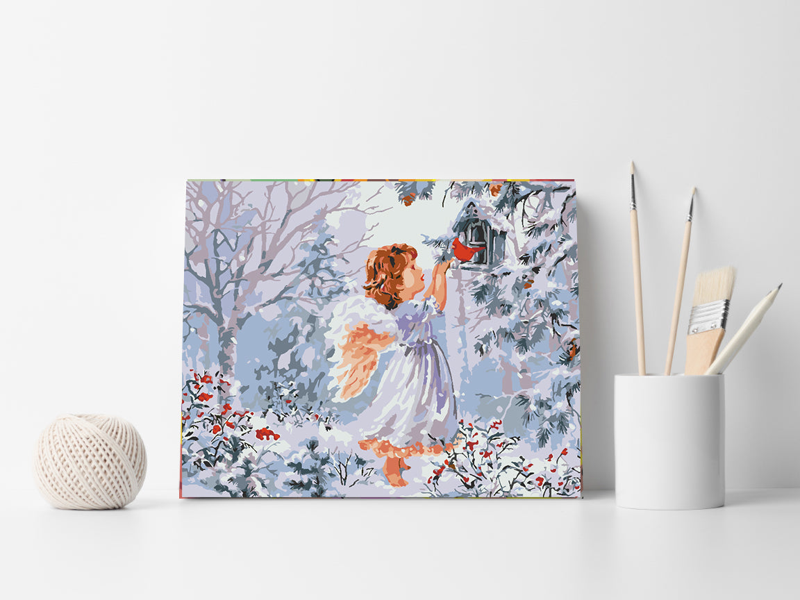 Painting by numbers - Angel 4480