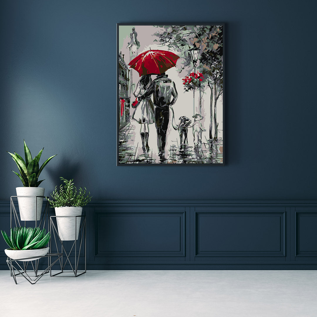 Painting by numbers - Lovers 4494