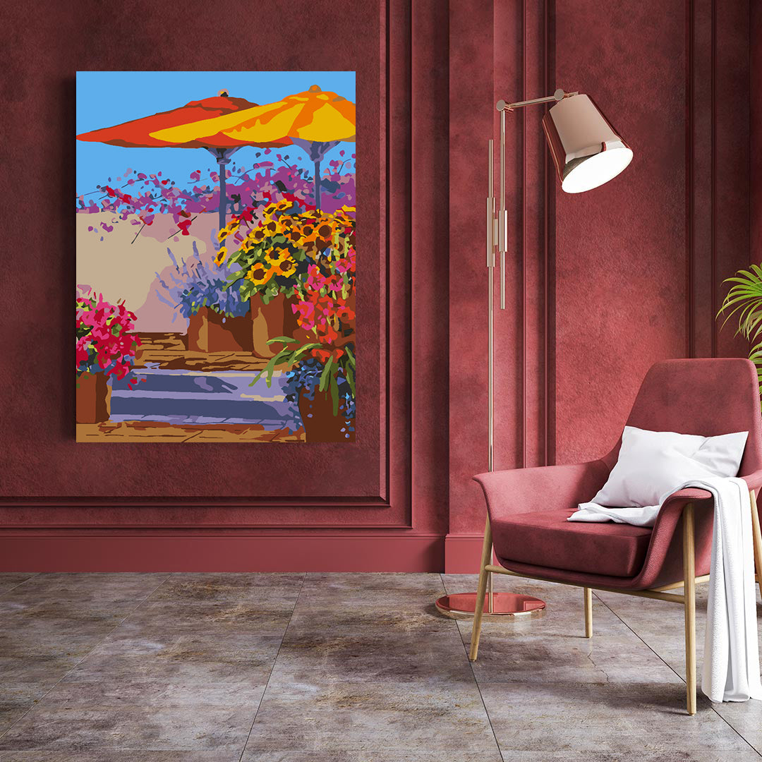 Painting by numbers - Summer Vacation 4503