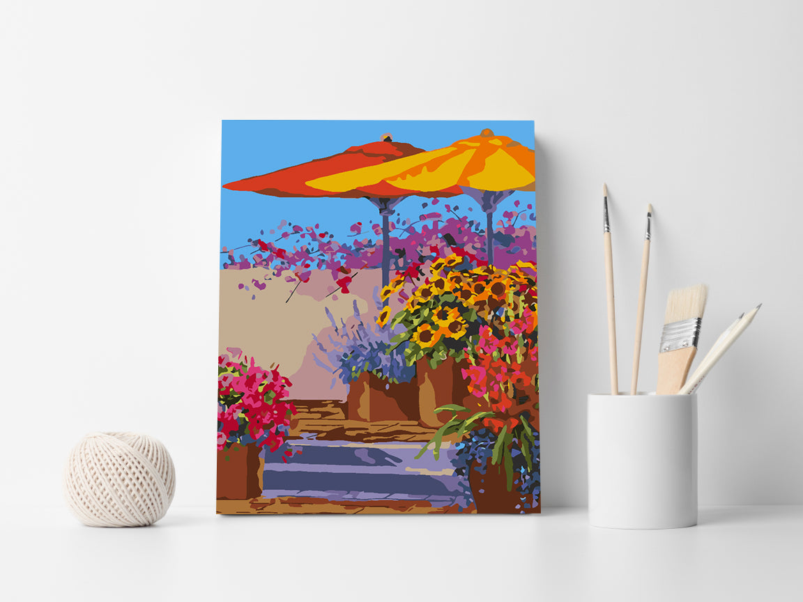 Painting by numbers - Summer Vacation 4503
