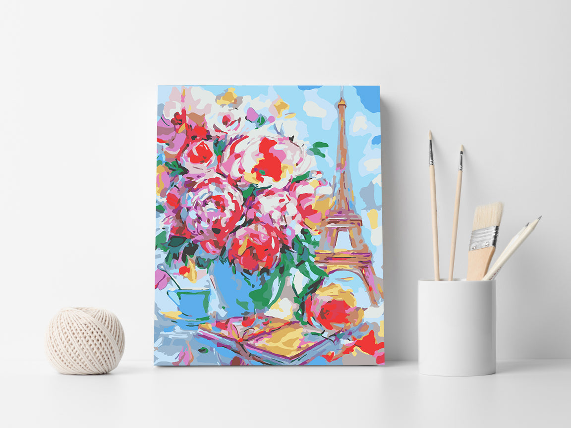 Painting by numbers - Eiffel Tower 4507