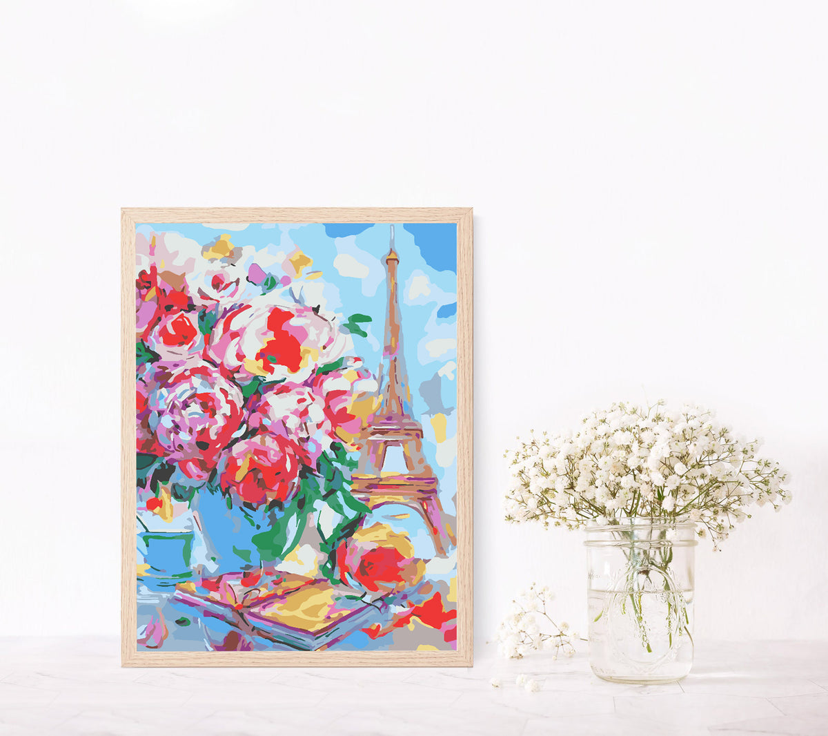 Painting by numbers - Eiffel Tower 4507