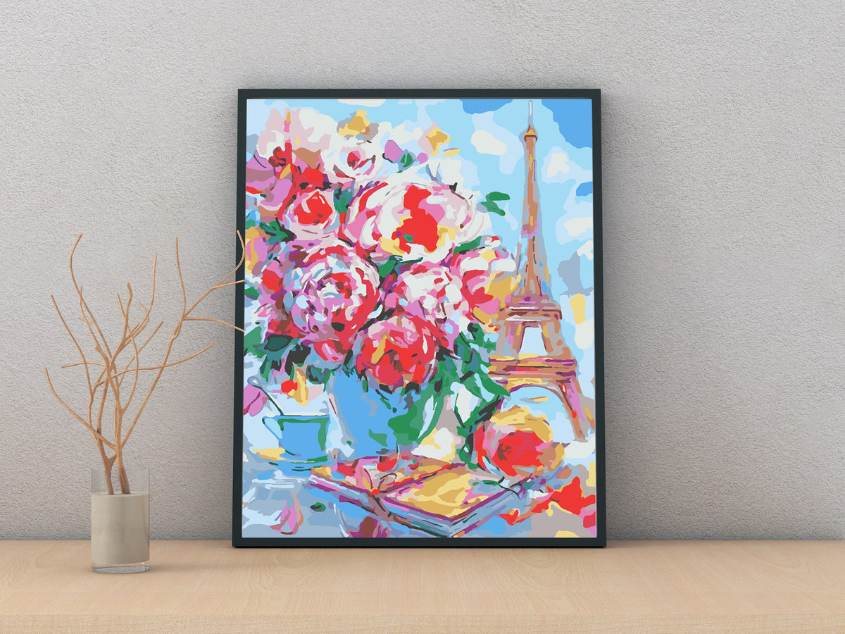 Painting by numbers - Eiffel Tower 4507
