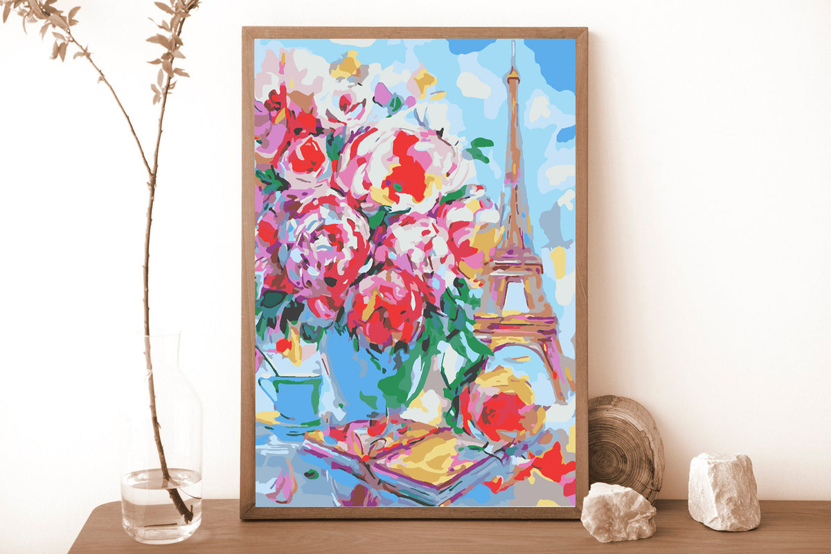 Painting by numbers - Eiffel Tower 4507
