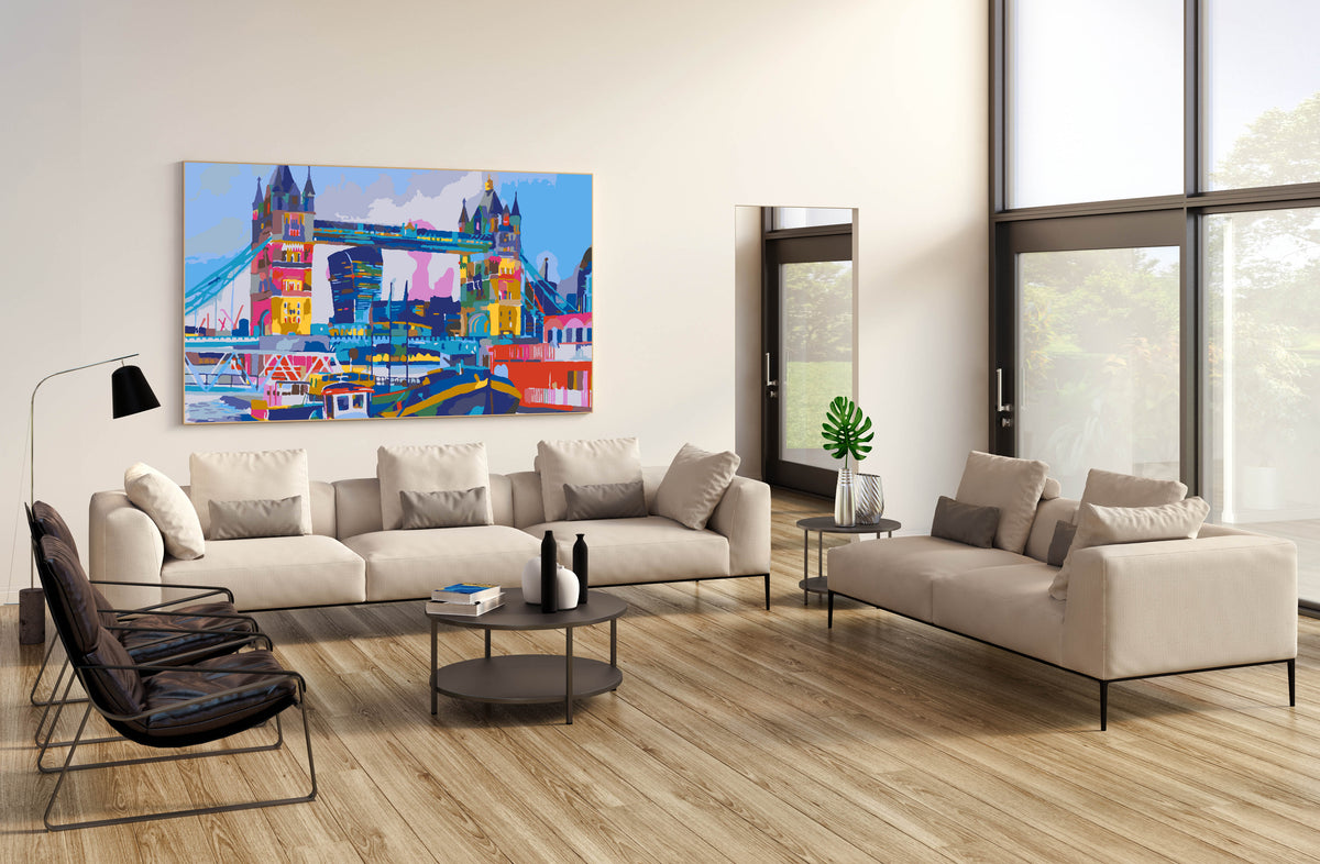 Painting by numbers - Tower Bridge 4510