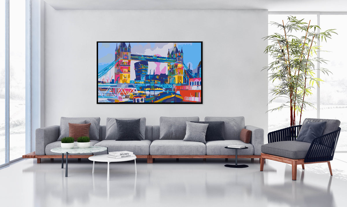 Painting by numbers - Tower Bridge 4510