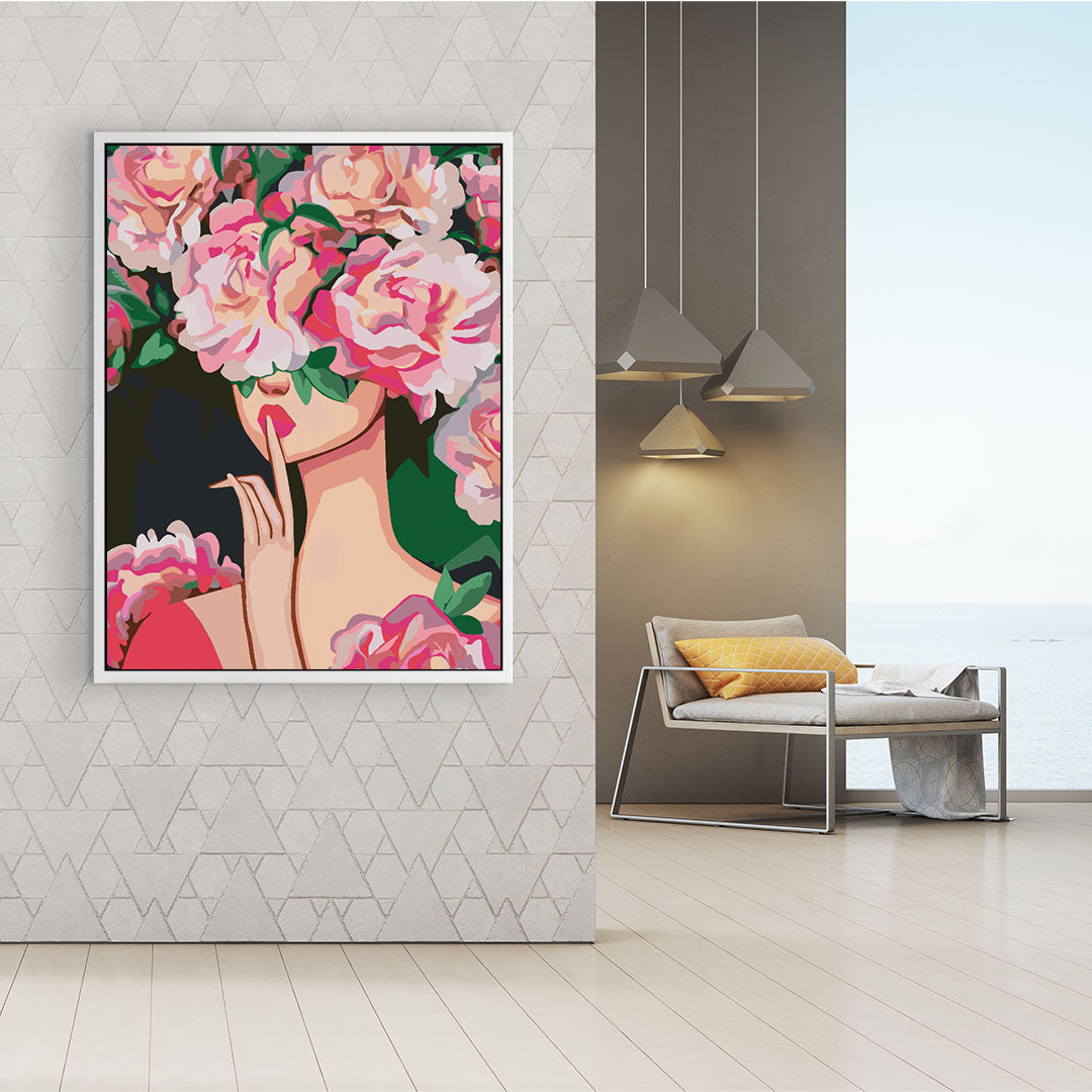 Painting by numbers - Flower Head 4511