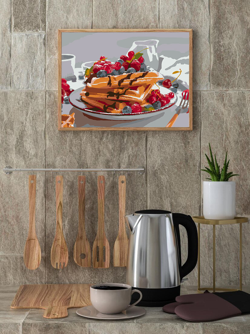 Paint by numbers - Pancakes 4518