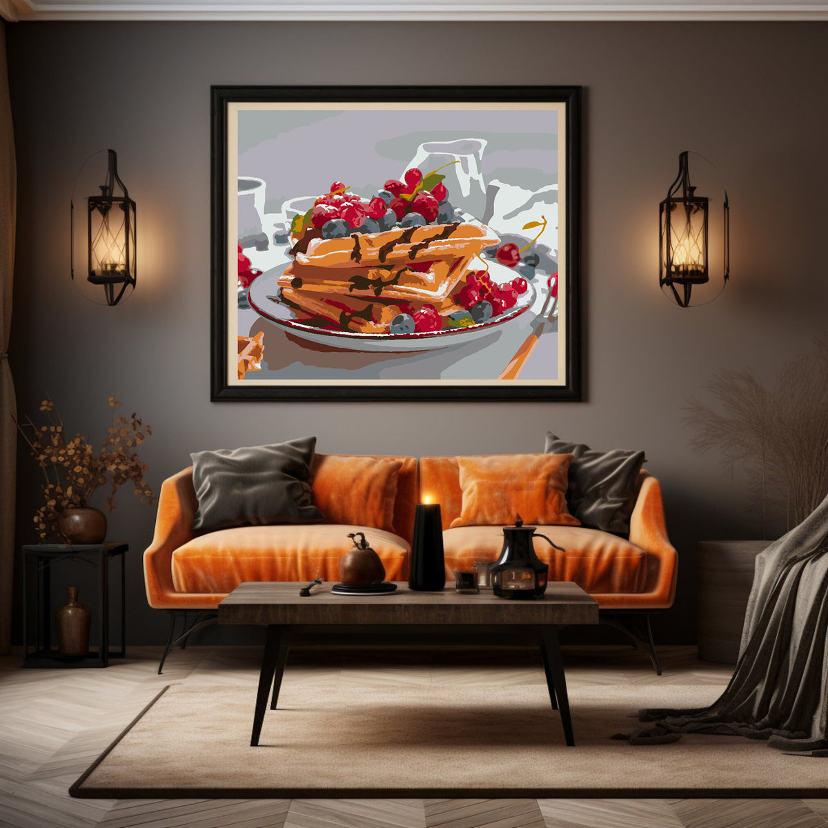 Paint by numbers - Pancakes 4518