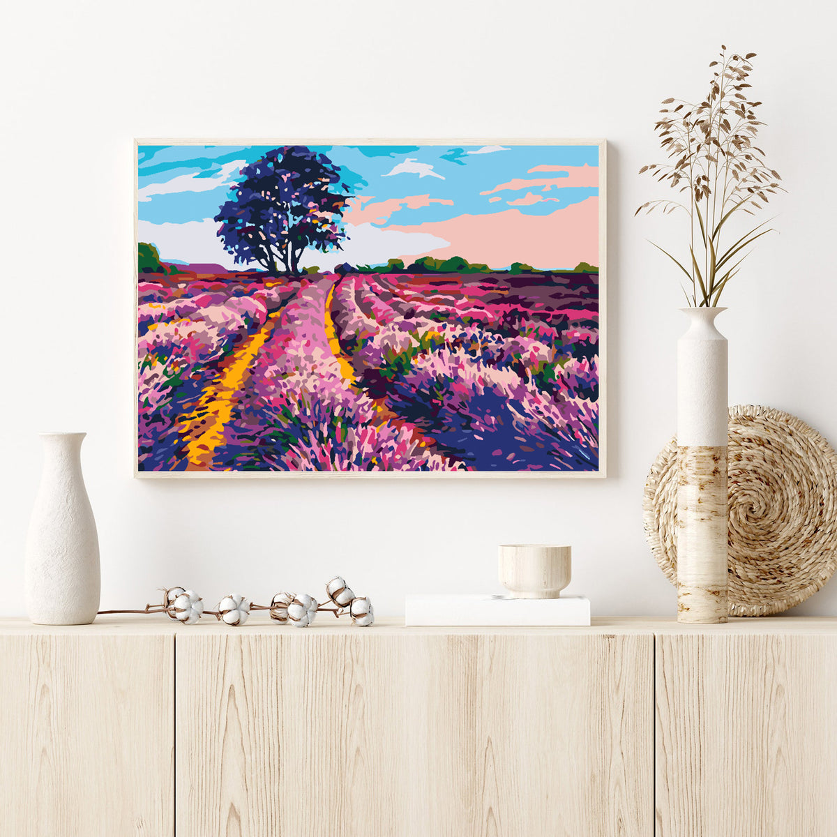 Pictura pe numere - Camp de Lavanda 4521