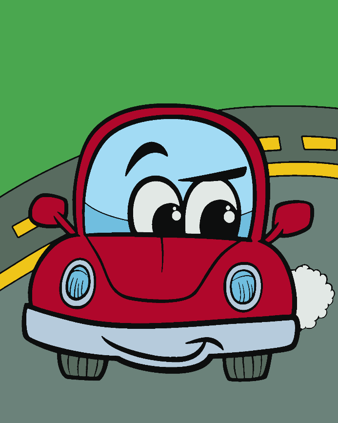 Paint by numbers - Car for Kids 4528
