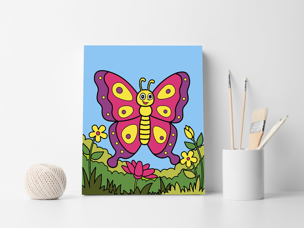 Painting by numbers - Butterfly 4530