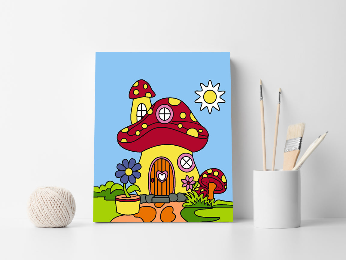 Painting by numbers - House 4531