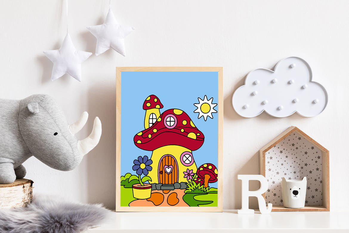 Painting by numbers - House 4531