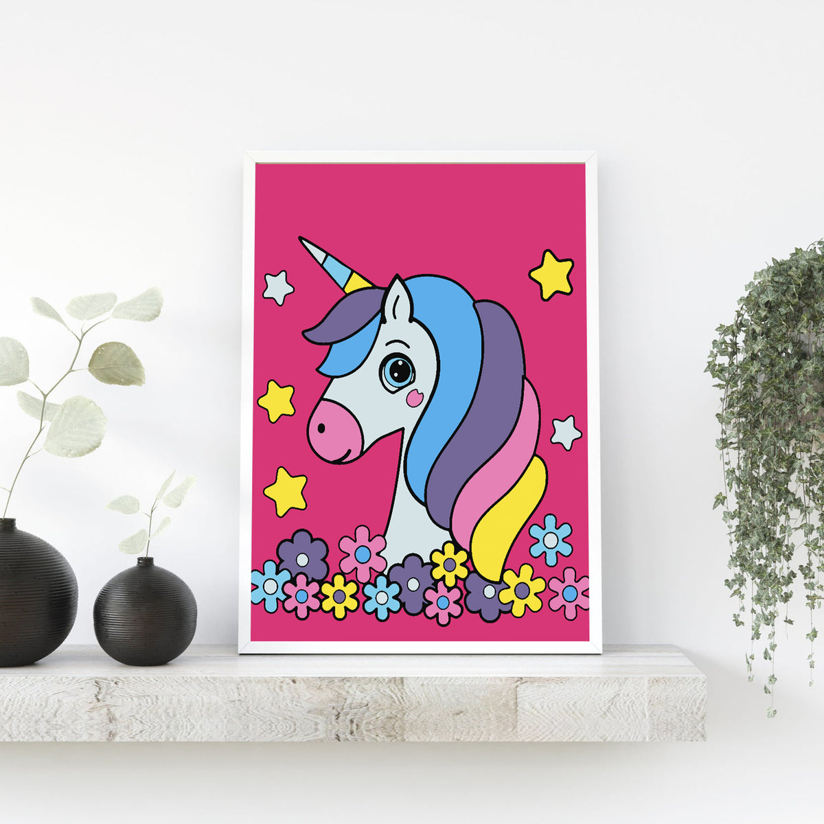 Paint by numbers - Unicorn for Kids 4532