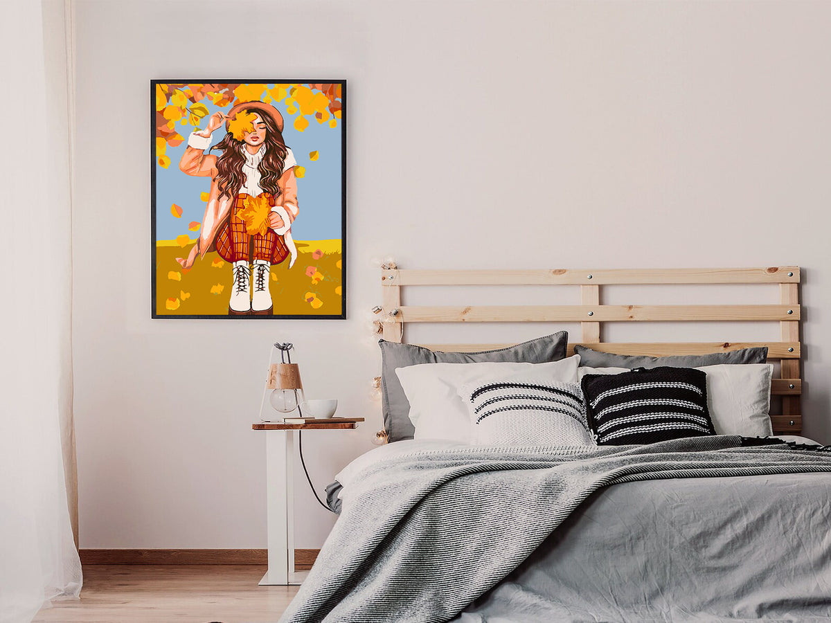 Paint by numbers - Autumn Girl 4543